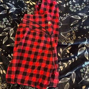 Buffalo David Bitton Red and Black Checkered Leggings